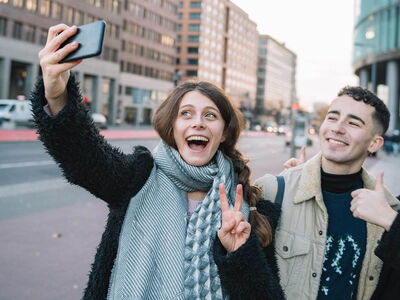 Foto Junge Frau
